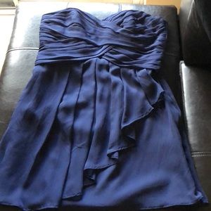 Short chiffon bridesmaids dress